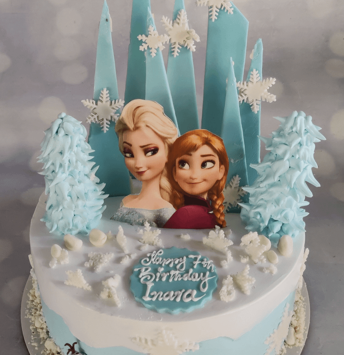 Frozen Theme Cake 