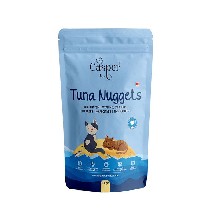Casper's Fish Nuggets dog and cat treats100gms