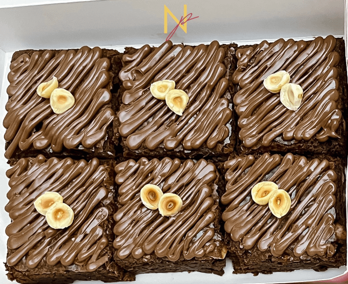 Nutella Hazelnut Brownies