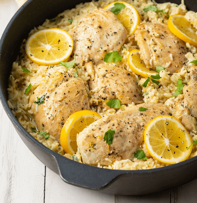 Chicken Lemon Fried Rice