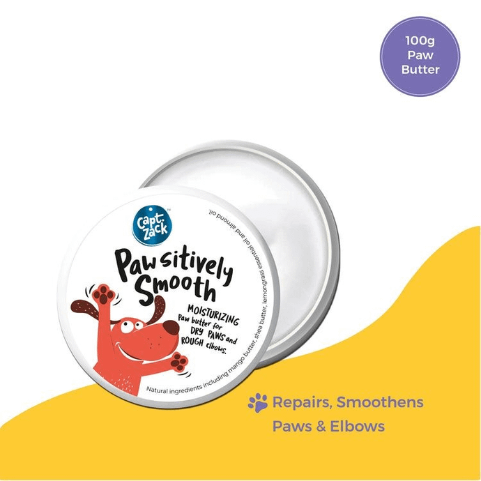 Pawsitively Smooth Paw Butter Moisturizer for Dogs, 100 gm