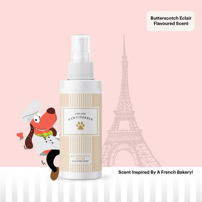 Butterscotch Eclair Flavoured Scent/Perfume/Deodorant/Cologne for Dogs & Cats