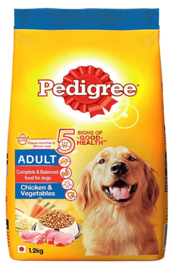 Pedigree Adult Dry Dog Food - Chicken & Vegetables