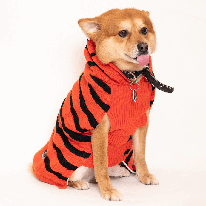 Tiger Knit Sweater