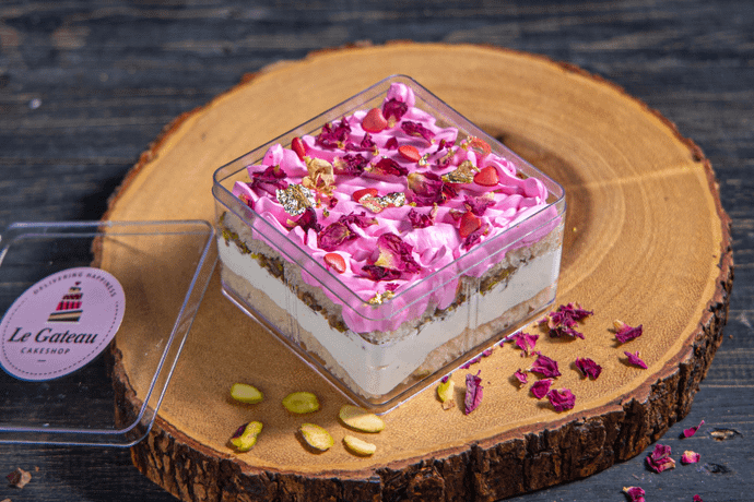 Pistachio Rose Cake Tub (300g)
