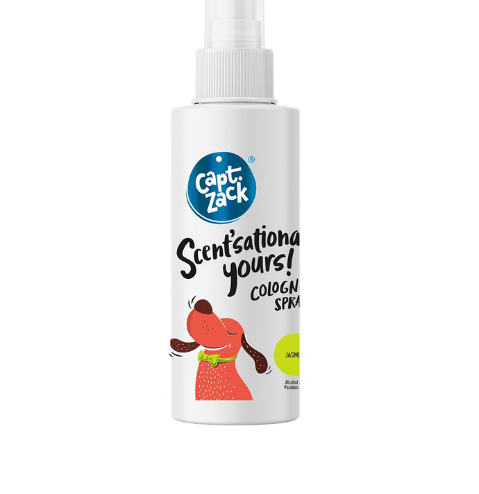 Captain Zack Scent’sationally Yours Colonge Spray (Jasmine) for Dogs, 100 ml