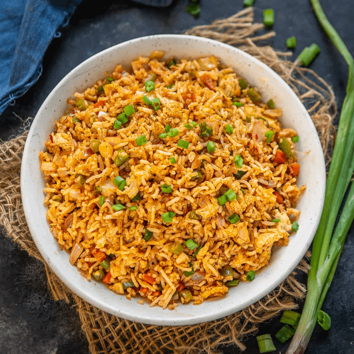 Egg Schezwan Fried Rice