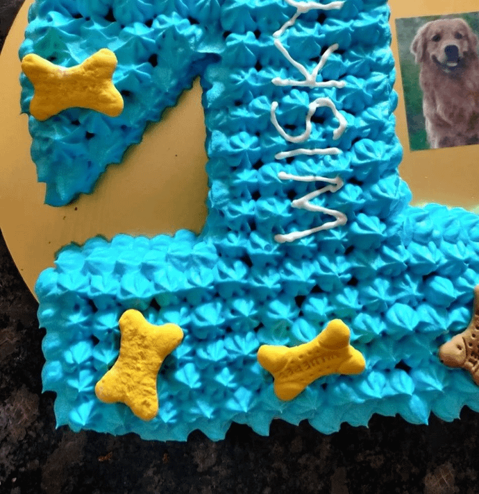 Gluten free chicken peanut butter cake 