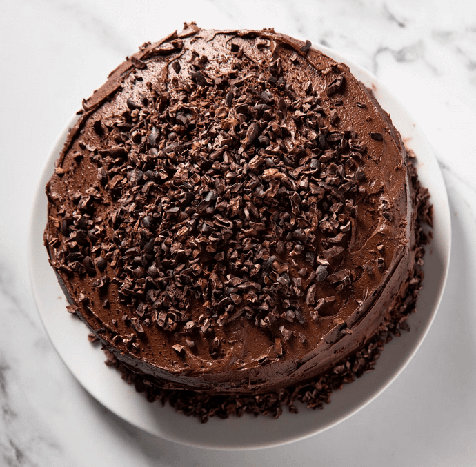 Vegan Chocolate Truffle Cake