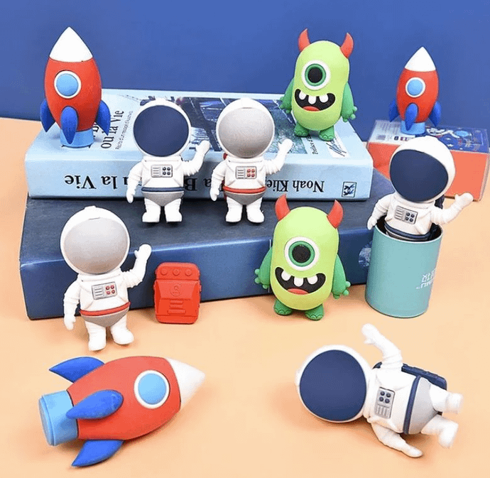 Cute Space Erasers