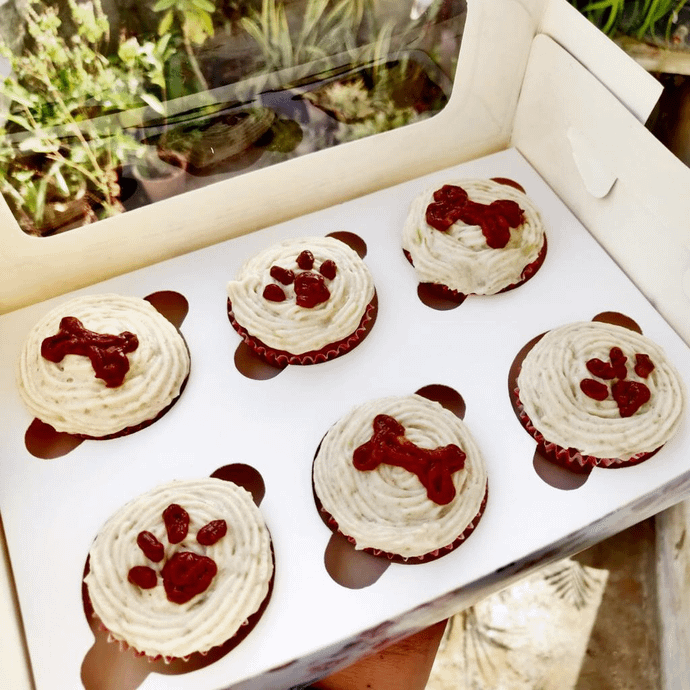 Peanut Butter Carrot Pupcakes (Pack of 6)