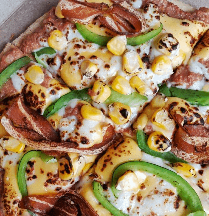 Chicken Carrot Pizza (8")