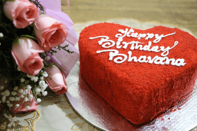 Cake & Flowers Combo