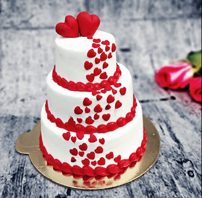 Mini 3 Step Tier Cake (1.5kg)