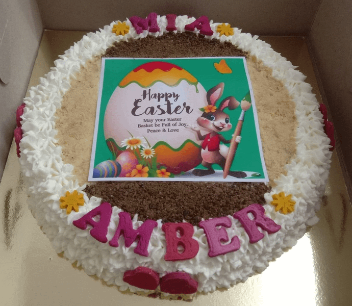 Picture Crumble Festive Cake - Easter Special -500g