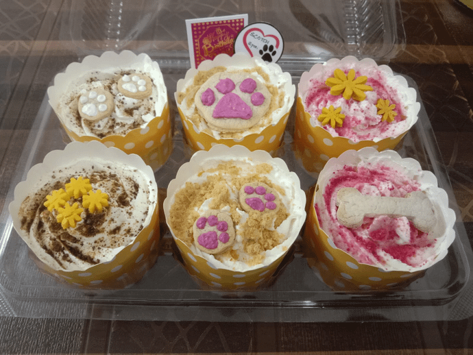 Peanut Butter & Carrot Cupcakes -Box of 6