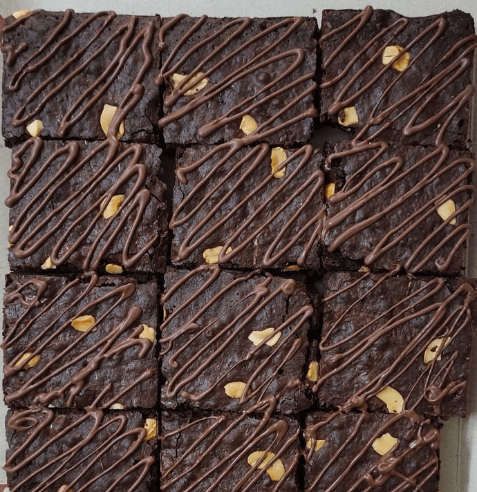 Vegan Chocolate Walnut Brownie