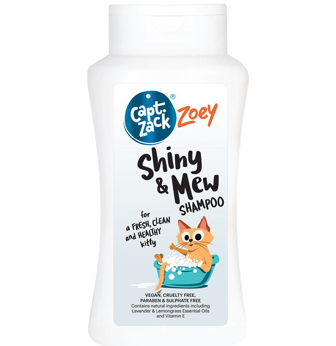 Captain Zack Zoey Shiny & Mew Cat Shampoo, 200 ml