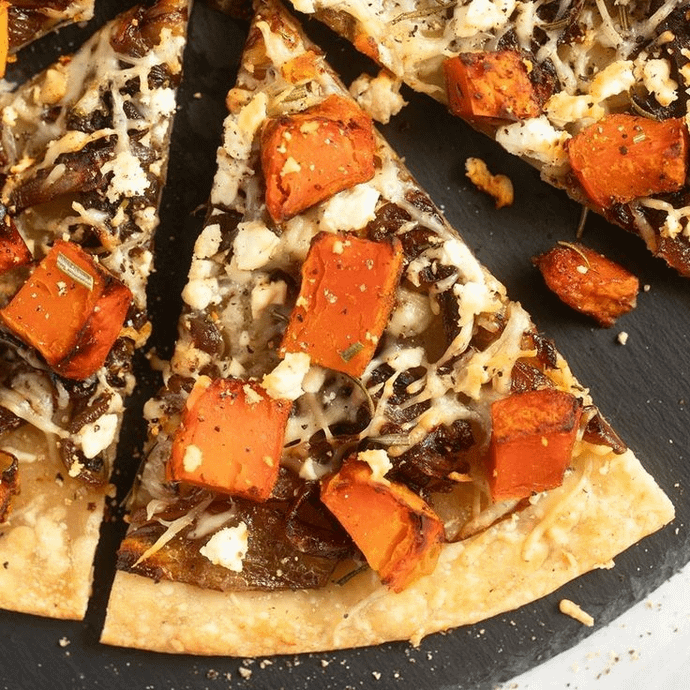 Pumpkin delight pizza