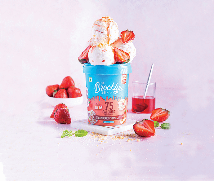 Strawberry Cheesecake Ice Cream - 450ml