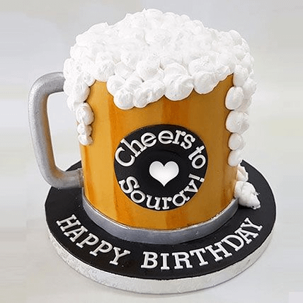 Beer Mug Cake