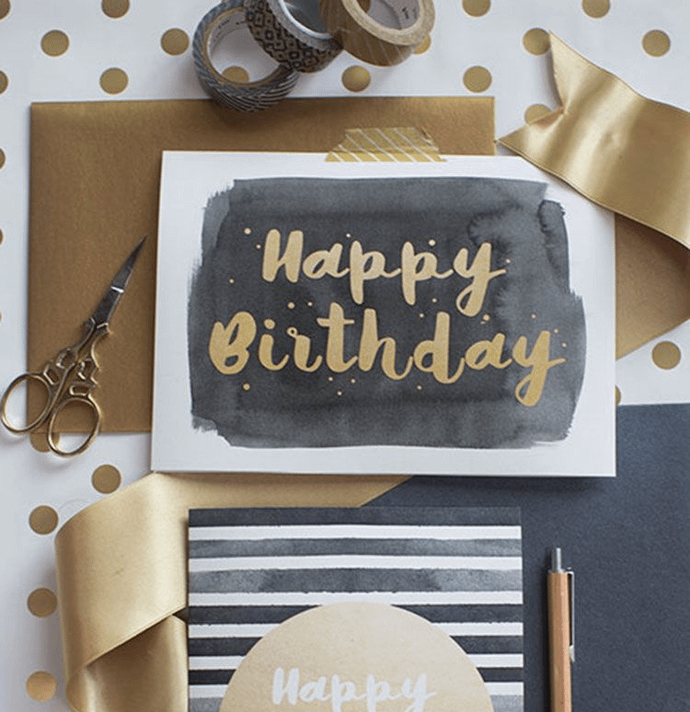 Modern Birthday Cards