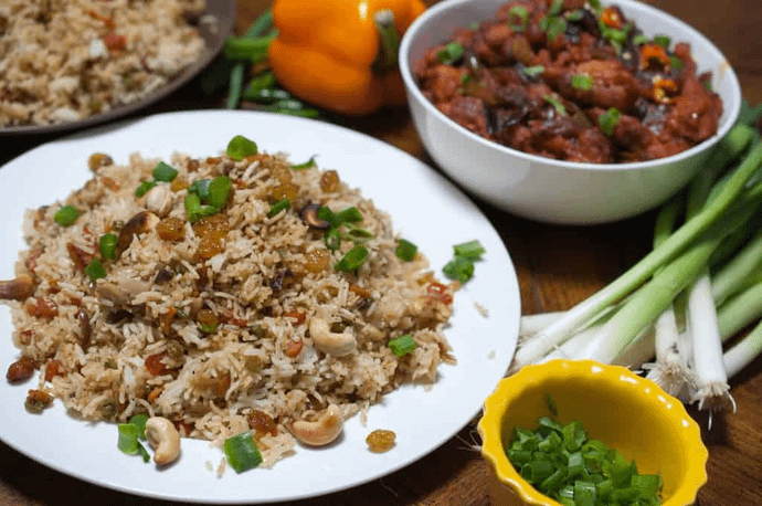 Chicken Chilly Fried Rice