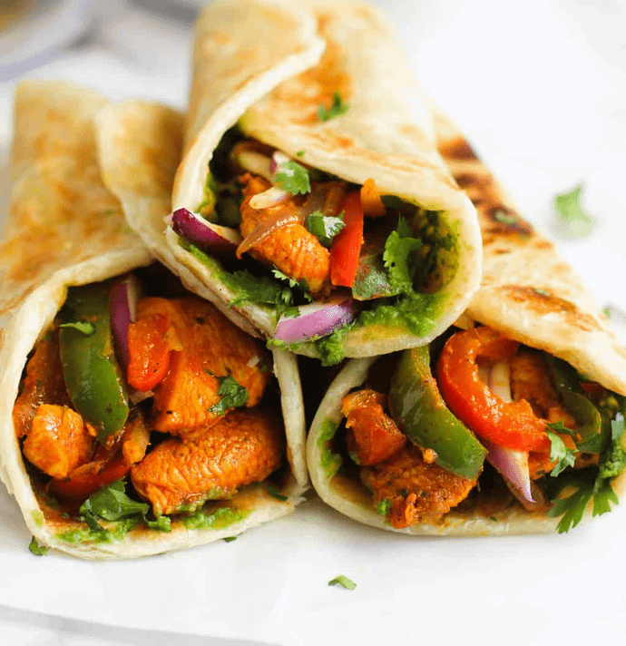 Chicken Tikka Roll