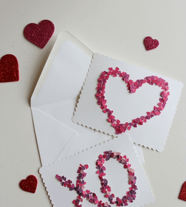 Heart Confetti Card