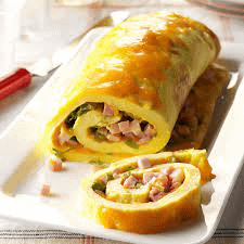 Egg Omelette Roll