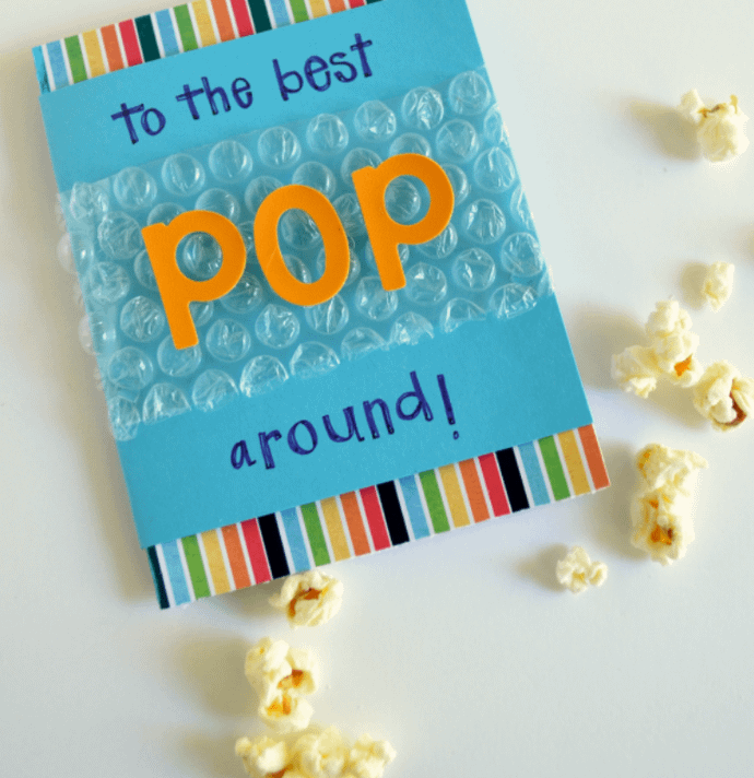 Pop the Bubble Wrap Card