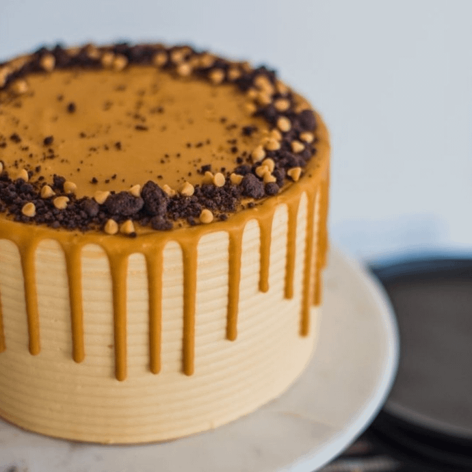 Vegan Butterscotch Cake