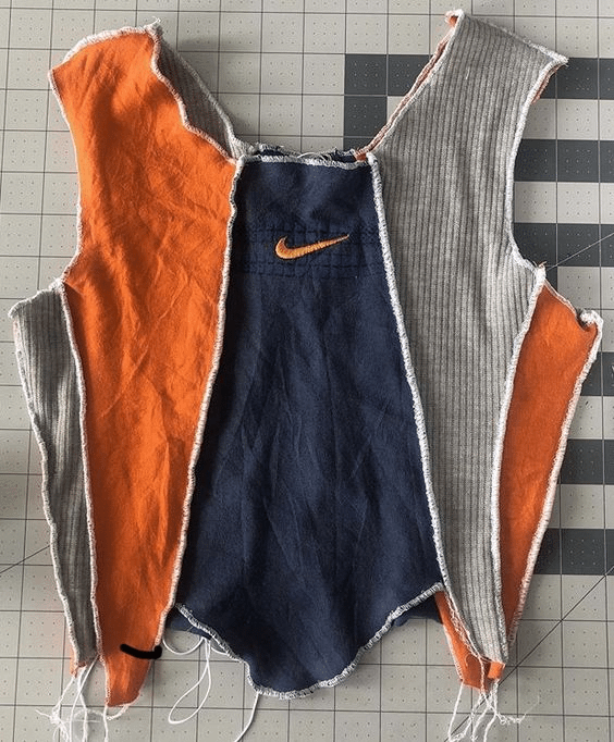 Upcycled Patchwork Nike Tee