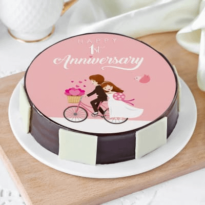 Romantic Anniversary Cake