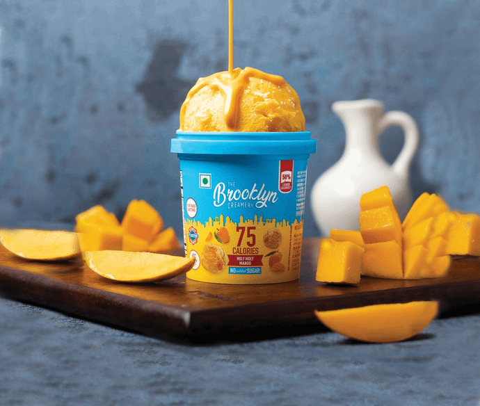 Holy Moly Mango Ice Cream - 100ml (Cup)