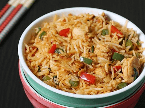 Chicken Schezwan Fried Rice