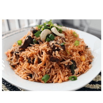 Mushroom Schezwan Rice