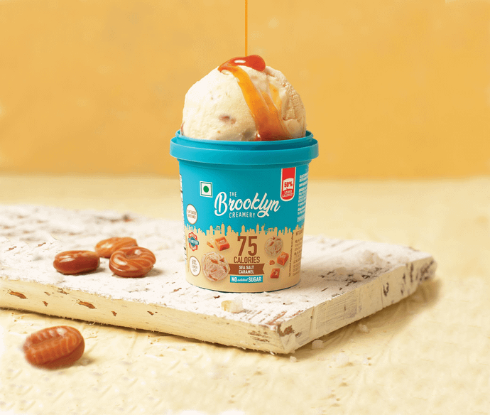 Sea Salt Caramel Ice Cream - 100ml (Cup)