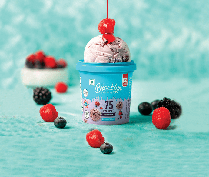 Soho Berry Ice Cream - 100ml (Cup)
