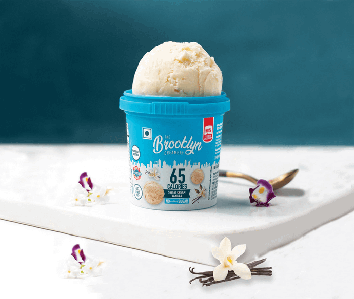 Sweet Cream Vanilla Ice Cream - 100ml (Cup)