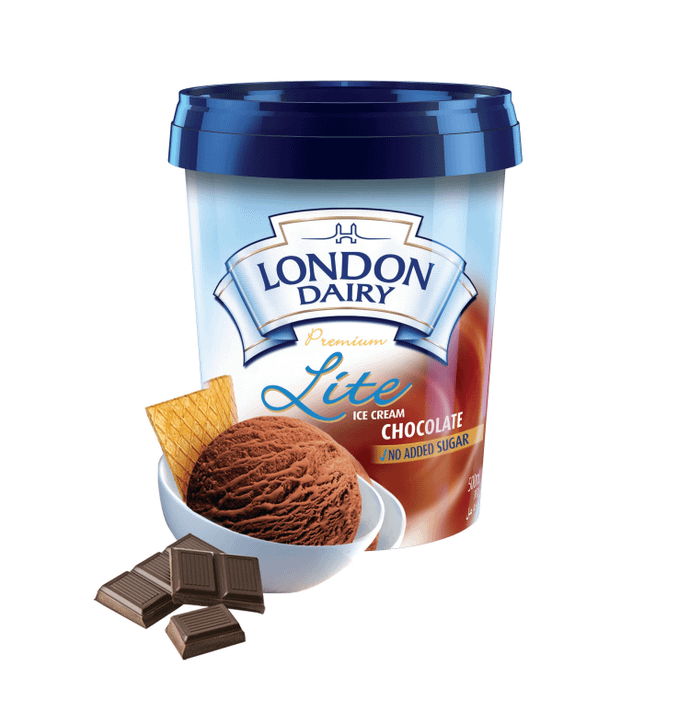 London Dairy Chocolate Lite(serves 4)-Tub
