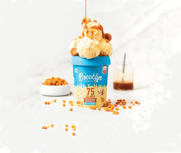 Brooklyn Bridge Butterscotch Ice Cream - 450ml (Tub)