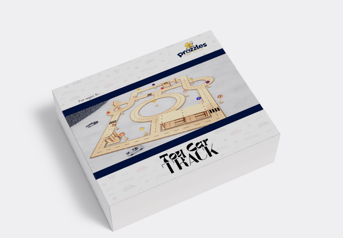 Toy Race Track Jig Saw Puzzle