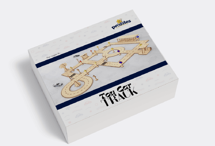 Toy Race Track Jig Saw Puzzle