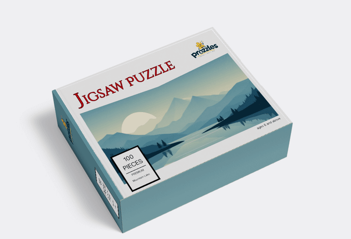 Jigsaw Puzzle | Mountain Lake | 100 Pieces | Premium Jigsaw Puzzles