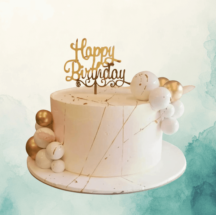 Golden Elegance Chocolate Cake 1200 Gram