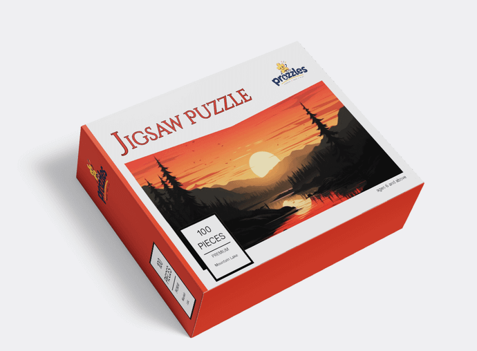 Jigsaw Puzzle | Mountain Lake II | 100 Pieces | Premium Jigsaw Puzzles
