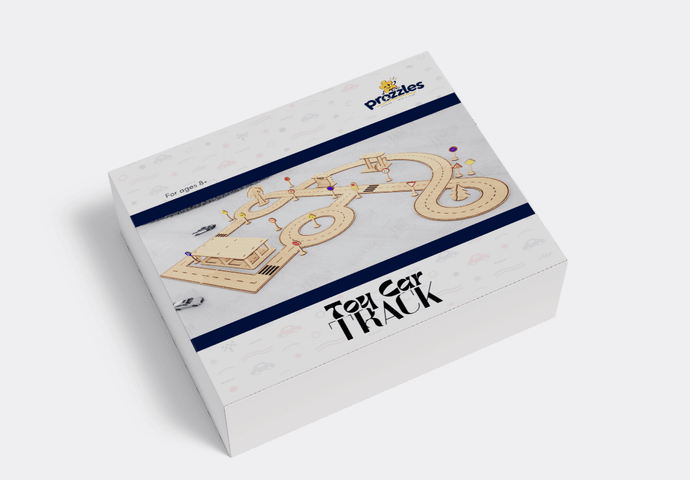 Toy Race Track Jig Saw Puzzle