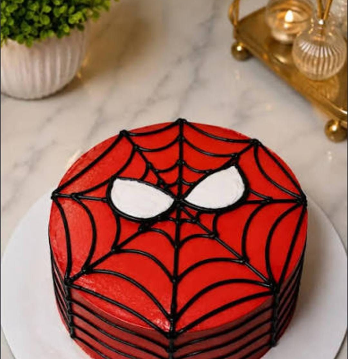 Spider-Man Fruit Fantasy Cake 1 Kg