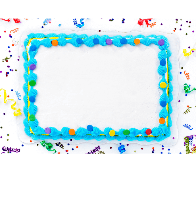 Fruit Flavor Custom Print Cake 2 Kg